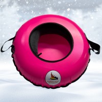 Şişme Kar Kızağı - Snow Tube - Şişme Kar Botu - Şişme Kar Kızağı / 70lik Kar Pembe Kızağı