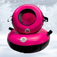 Şişme Kar Kızağı - Snow Tube - Şişme Kar Botu - Şişme Kar Kızağı / 70lik Kar Pembe Kızağı